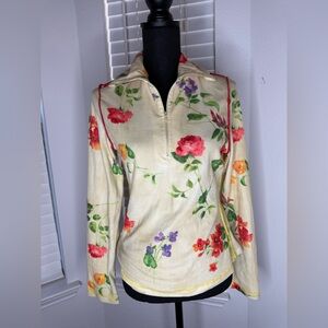 Floral Long Sleeve Women's Top